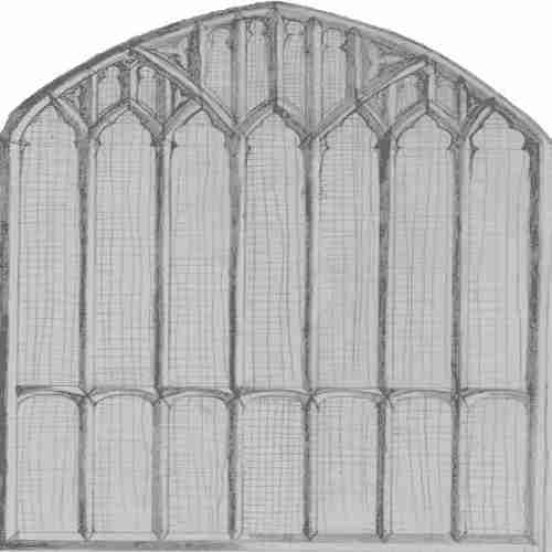 Enter the Mechanics thru the broken Arched Window!